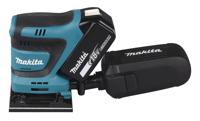 Makita DBO480Z DBO480Z Accu-vlakschuurmachine Zonder accu 18 V 102 x 112 mm Aantal meegeleverde accus: 0 - thumbnail