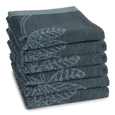 DDDDD DDDDD keukendoek leaves 50x55 atlantic blue per stuk