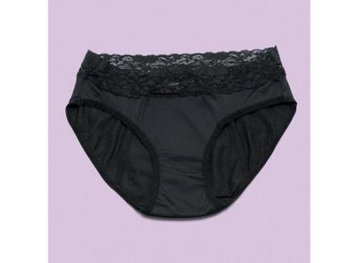 Cheeky Wipes Menstruatie ondergoed Feeling Pretty zw maat 36-38 1 Stuks Cheeky Wipes Menstruatie ondergoed Feeling Pretty zw maat 36-38 1 Stuks
