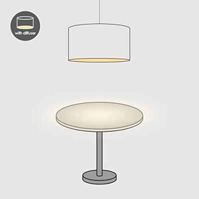 Home sweet home diffuser rond dicht - v. lampenkap 20 cm - wit Home sweet home diffuser rond dicht - v. lampenkap 20 cm - wit