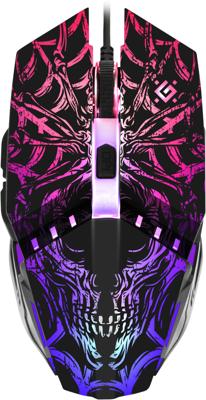 Defender GM-670L muis Ambidextrous Optisch 2400 DPI