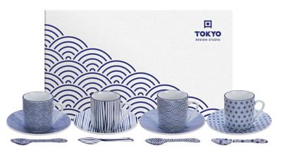 Espresso Set Nippon Blue - Tokyo Design Studio - 12 stuks 80ml