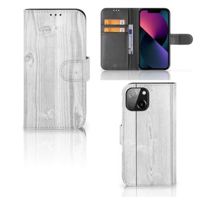 iPhone 13 Mini | Book Style Case | White Wood iPhone 13 Mini | Book Style Case | White Wood