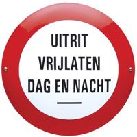 Bord uitrit vrijlaten dag en nacht - thumbnail