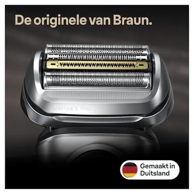 Braun Cassette series 9 pr 94M Scheerhoofden Zilver - thumbnail