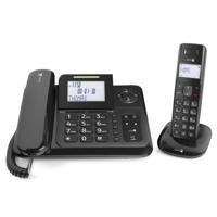 Doro 6052 Comfort 4005 Combo draadloze telefoon met oproepherkenning en antwoordapparaat zwart - thumbnail