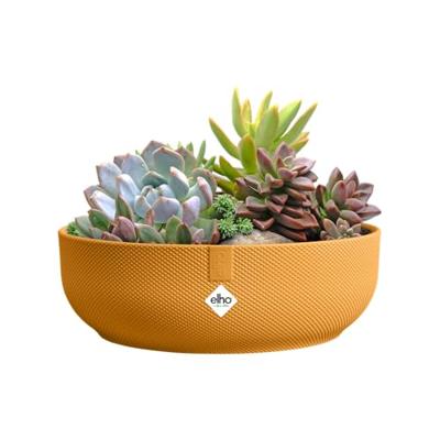 Jazz bowl 28cm amber geel bloempot elho - Elho