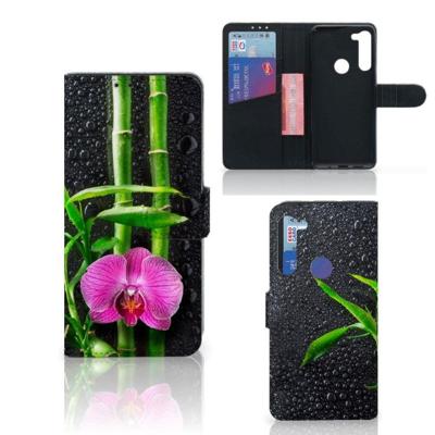 Motorola G8 Power Hoesje Orchidee Motorola G8 Power Hoesje Orchidee