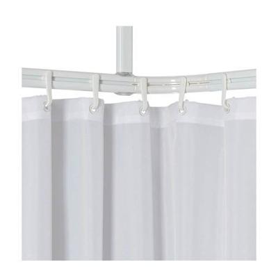 Sealskin douchegordijnstangenset easy-roll wit