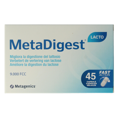 Metagenics MetaDigest Lacto Capsules