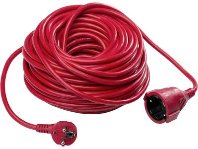 AS Schwabe 60359 Stroom Verlengkabel 16 A Rood 50.00 m H05VV-F 3G 1,5 mm² AS Schwabe 60359 Stroom Verlengkabel 16 A Rood 50.00 m H05VV-F 3G 1,5 mm²