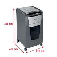 Rexel Optimum AutoFeed+ 225M Papierversnipperaar 225 vellen Micro cut 2 x 15 mm P-5 60 l Ook geschikt voor Paperclips, Nietjes, Creditcards - thumbnail