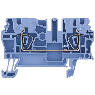 Weidmüller 1746760000-1 Doorgangsserieklem Spanveer Blauw 1 stuk(s)