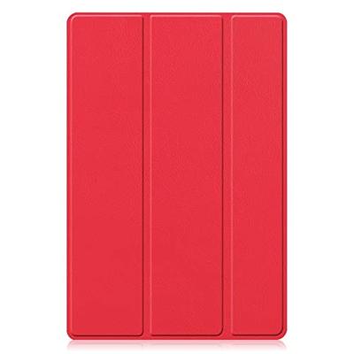 3-Vouw sleepcover hoes - Samsung Galaxy Tab A8 (2021) - Rood 3-Vouw sleepcover hoes - Samsung Galaxy Tab A8 (2021) - Rood