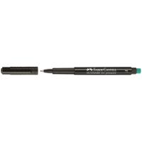 Faber Castell Marker Multimark permanent - F zwart - thumbnail