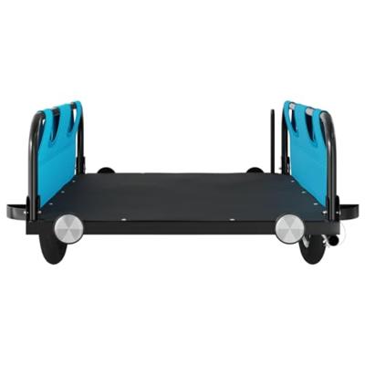VidaXL Fietstrailer oxford stof en ijzer blauw