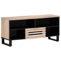 Tv-meubel 100x34x46 cm massief mangohout - thumbnail