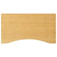 Bureaublad 100x60x4 cm bamboe - thumbnail