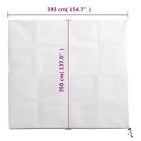 VidaXL Plantenhoes met ritssluiting 70 g/m² 3,93x3,5 m - thumbnail