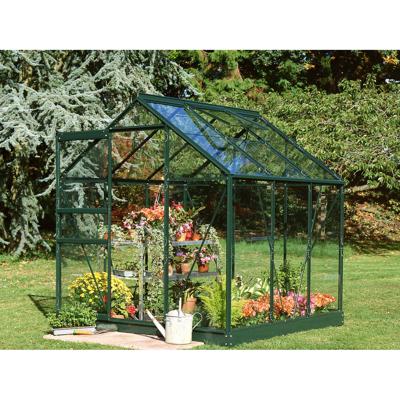 Tuinkas Popular 66 groen gecoat van veiligheidsglas 3mm - Royal well Tuinkas Popular 66 groen gecoat van veiligheidsglas 3mm - Royal well