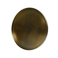 Decoratieschaal Metaal Brons Ø36cm - thumbnail