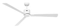 CasaFan ECO NEO III 152 WE-WE/LG WiFi Flügel Weiß/Lichtgrau Plafondventilator 27 W (Ø x h) 152 cm x 360 mm Wit Met afstandsbediening, Timer, Met wintermodus, - thumbnail