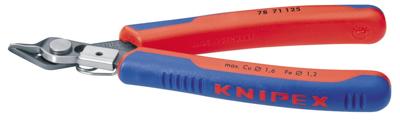Knipex Electronic Super Knips® | 125 mm Lengte | Meer-Componentengrepen | Gebruineerd - 78 71 125 SB