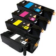 Huismerk Dell 1660 (593-11128/593-11131) Toners Multipack (zwart + 3 kleuren) Huismerk Dell 1660 (593-11128/593-11131) Toners Multipack (zwart + 3 kleuren)