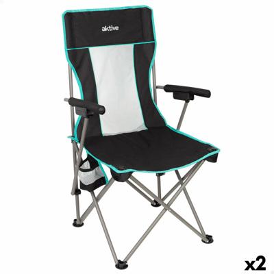 Vouwbare Stoel Aktive 48 X 102 X 48 CM (2 Stuks) Vouwbare Stoel Aktive 48 X 102 X 48 CM (2 Stuks)
