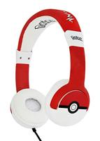 OTL Technologies - Pokemon Pokeball hoofdtelefoon, bekabeld, kinderen, rood - thumbnail