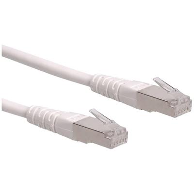ROLINE patchkabel Cat.6 (Klasse E) S/FTP (PiMF), wit, 1,5 m