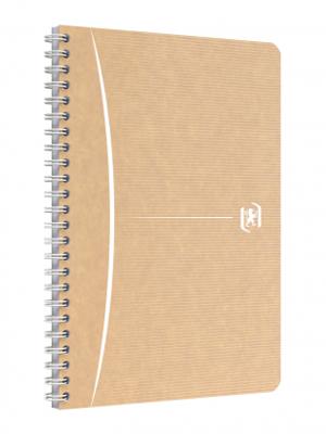 Oxford Touareg spiraalschrift, 180 bladzijden, ft A5, geruit 5 mm, geassorteerde kleuren