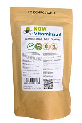 Pullulan lege capsule mt 0 250 Stuks