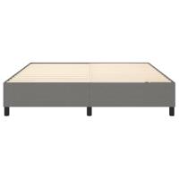 Boxspringframe stof donkergrijs 180x200 cm - thumbnail