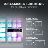 Razer Huntsman V3 Pro TKL Wit - Razer Analog Optical Gen-2 - thumbnail