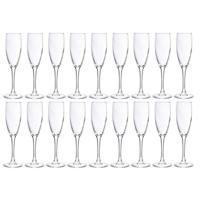 18x Champagneglazen/flutes 190 ml   - - thumbnail