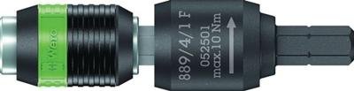 Wera Wera Werk 05052501001 889/4/1 F Rapidaptor vrijloop-bithouder voor momentschroevendraaiers met pistoolgreep 1/4 (6.3 mm)