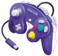 Nintendo Gamecube Controller Paars/Transparant - thumbnail