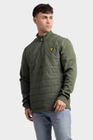 Lyle & Scott 1/4 Zip Baffle Quilted Jas Groen - Maat S - Kleur: Groen | Soccerfanshop - thumbnail