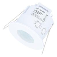 PIR bewegingssensor met schemerschakelaar - 360° - Opbouw - 8 meter bereik - Maximaal 600 Watt - IP20 voor binnen - Wit - thumbnail