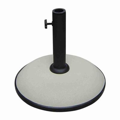 Marbueno Parasol Rond Beton 36x29,5 cm 11KG Wit Tuin, Zwembad en Terras 10445