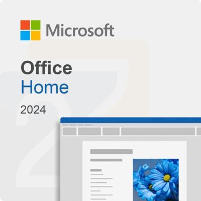 Microsoft Microsft ep2-06798 office home 2024 esd, no media, 1 user, eurozone