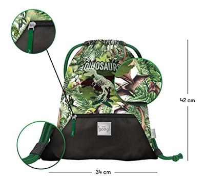 Dinosaurs Gymtas met Rits Dinosaurs Gymtas met Rits