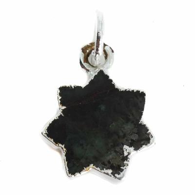 Edelsteen Hanger Smaragd Zon - 12 mm