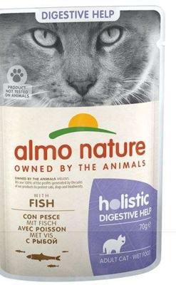 Almo Nature Intestinal Help met vis natvoer kat (70 g) 60 x 70 g