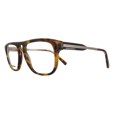 Heren Brillenframe Dsquared2 DQ5257-052-53 Gouden Ø 53 mm