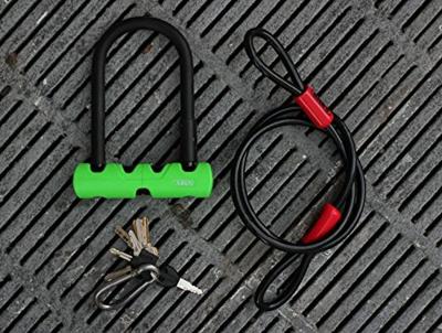 ABUS Beugelslot Ultra Mini 410/150HB180 SH34 met kabel ABUS Beugelslot Ultra Mini 410/150HB180 SH34 met kabel