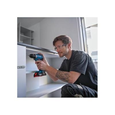 Bosch Blauw GSR 18V-45 | Accuboormachine | 18V | 2 x 2,0 Ah accu&apos;s + lader | In L-Case - 06019K3205 - thumbnail