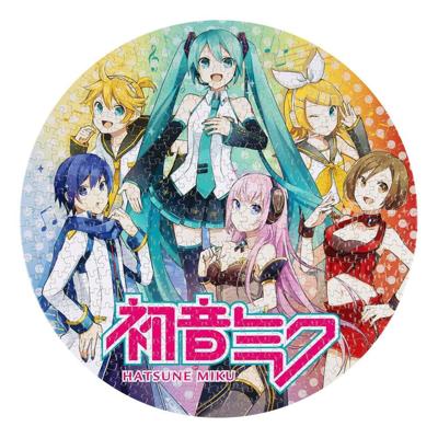 Hatsune Miku Jigsaw Puzzle Round 500 pieces Hatsune Miku Jigsaw Puzzle Round 500 pieces