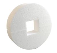 Powertex • piepschuim cirkel 17.5x4cm - thumbnail